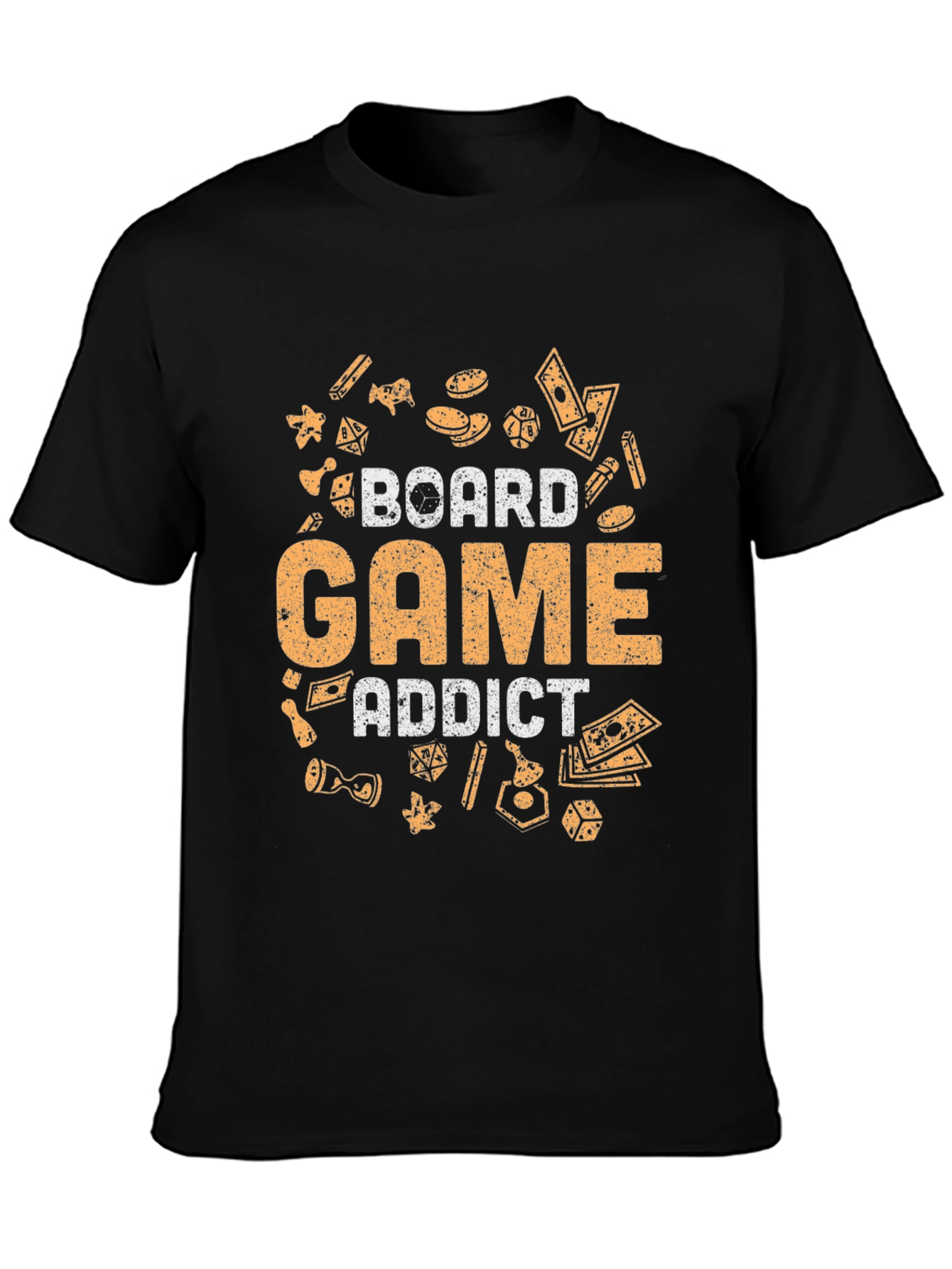 Board Game Addict Graphic T-Shirt - Unisex