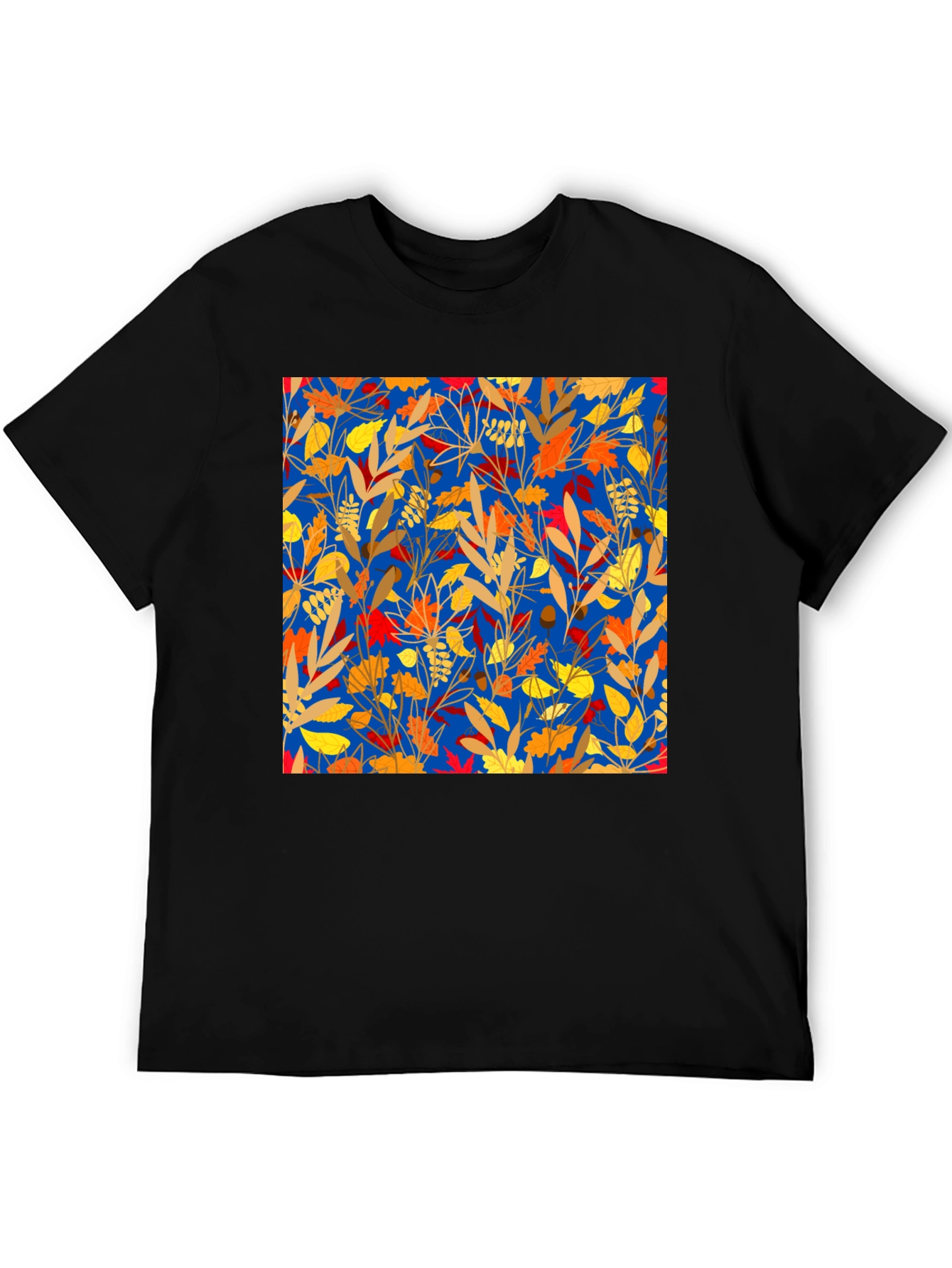 Autumn Leaves Graphic Print Tee