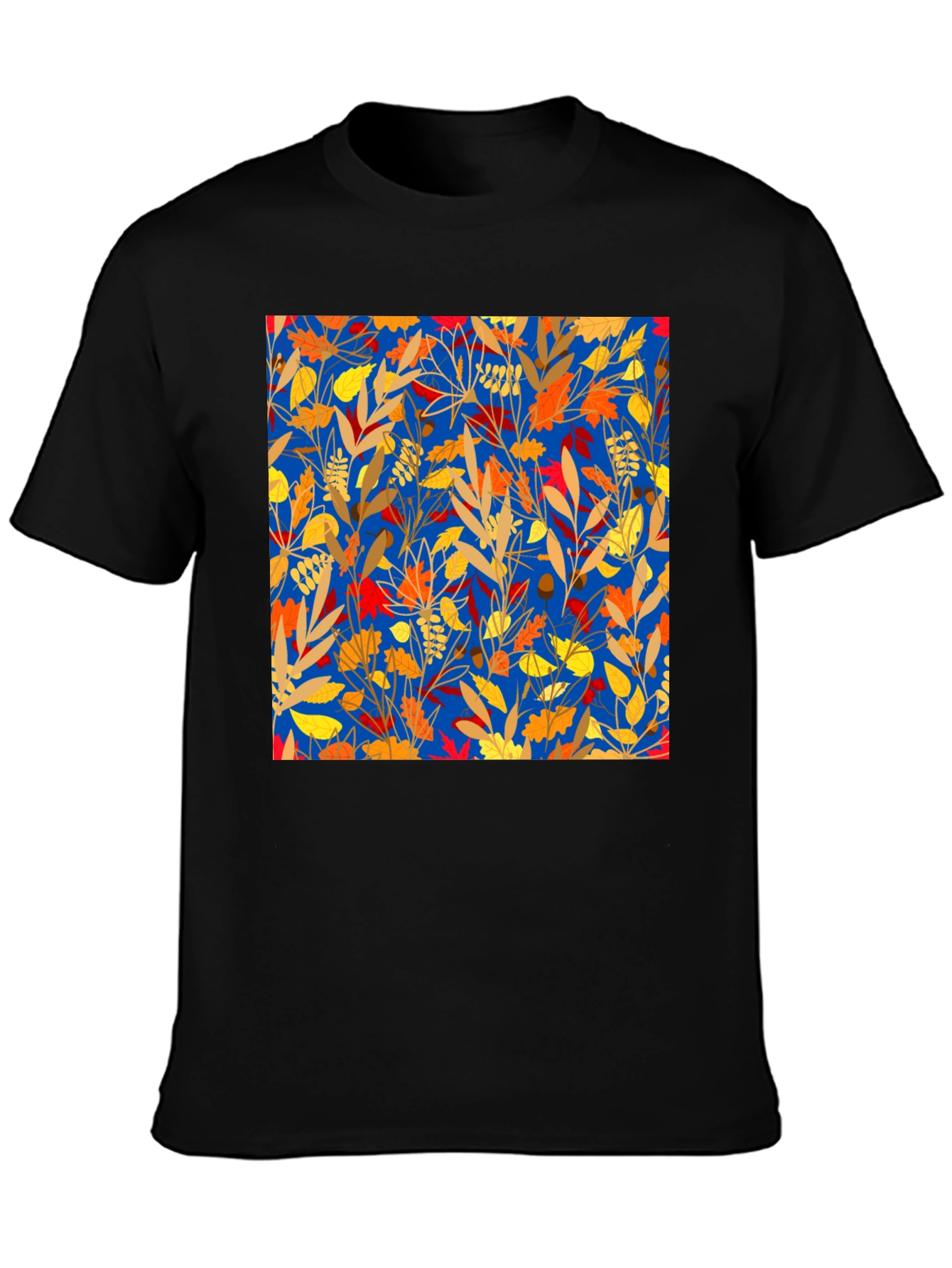 Autumn Leaves Graphic Print Tee