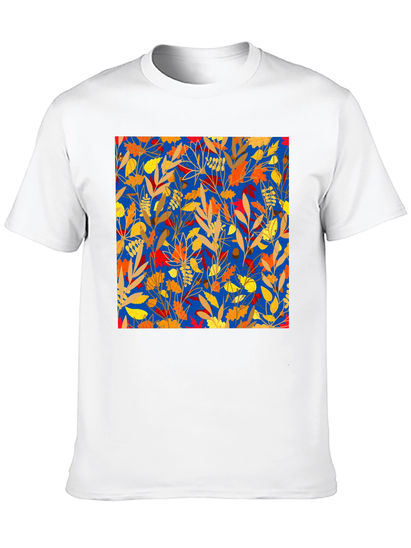 Autumn Leaves Graphic Print Tee