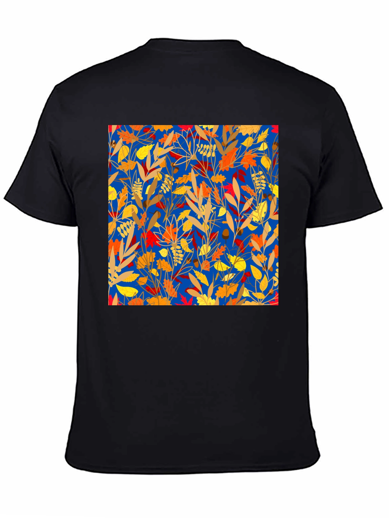 Autumn Leaves Graphic Print Tee