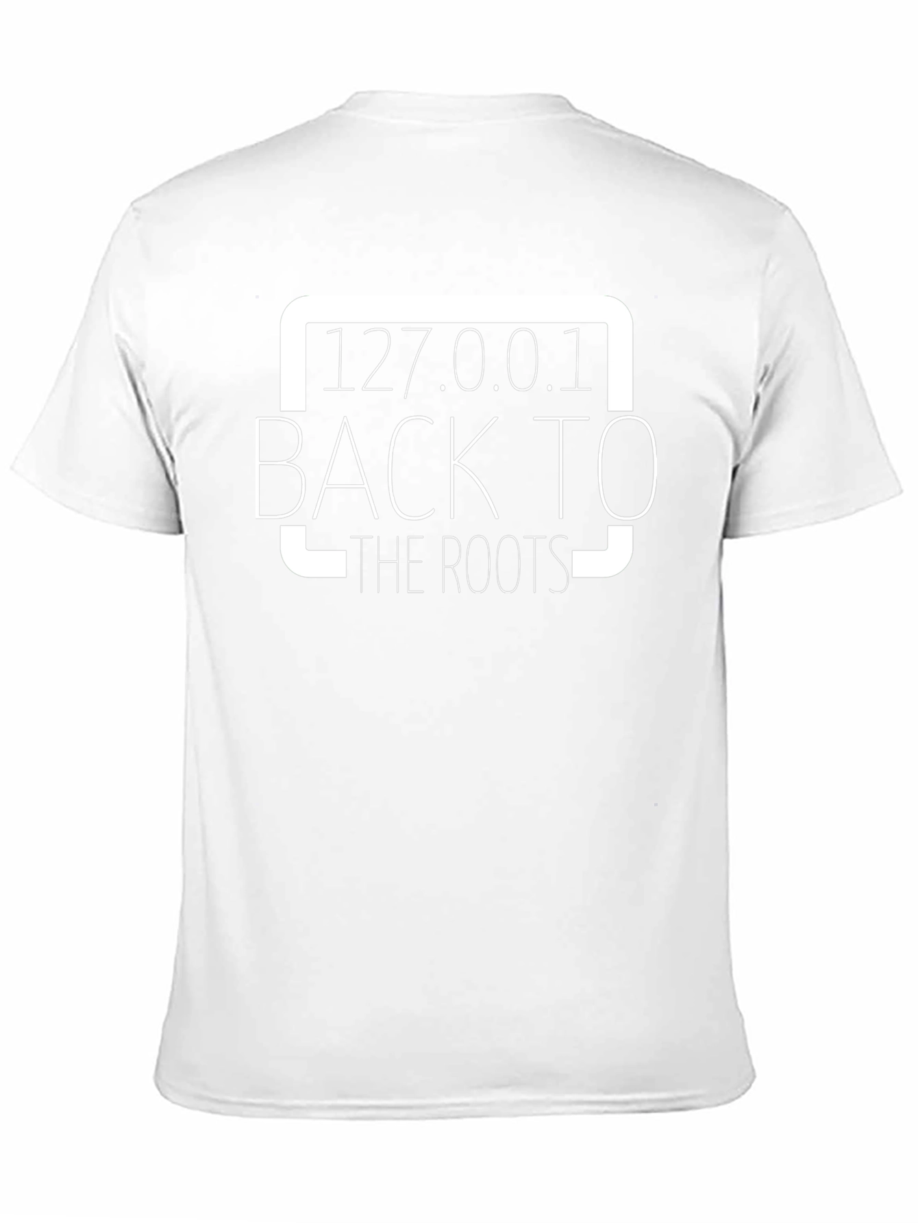 127.0.0.1 Back to the Roots Black T-Shirt