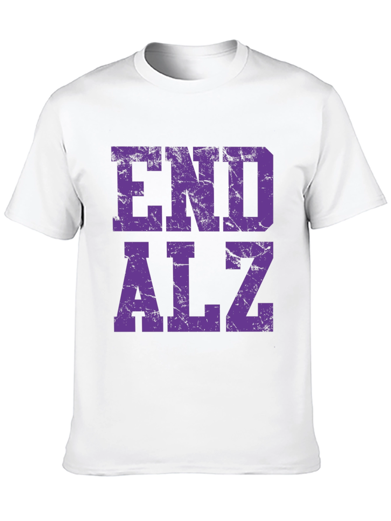 End ALZ Awareness T-Shirt - Black