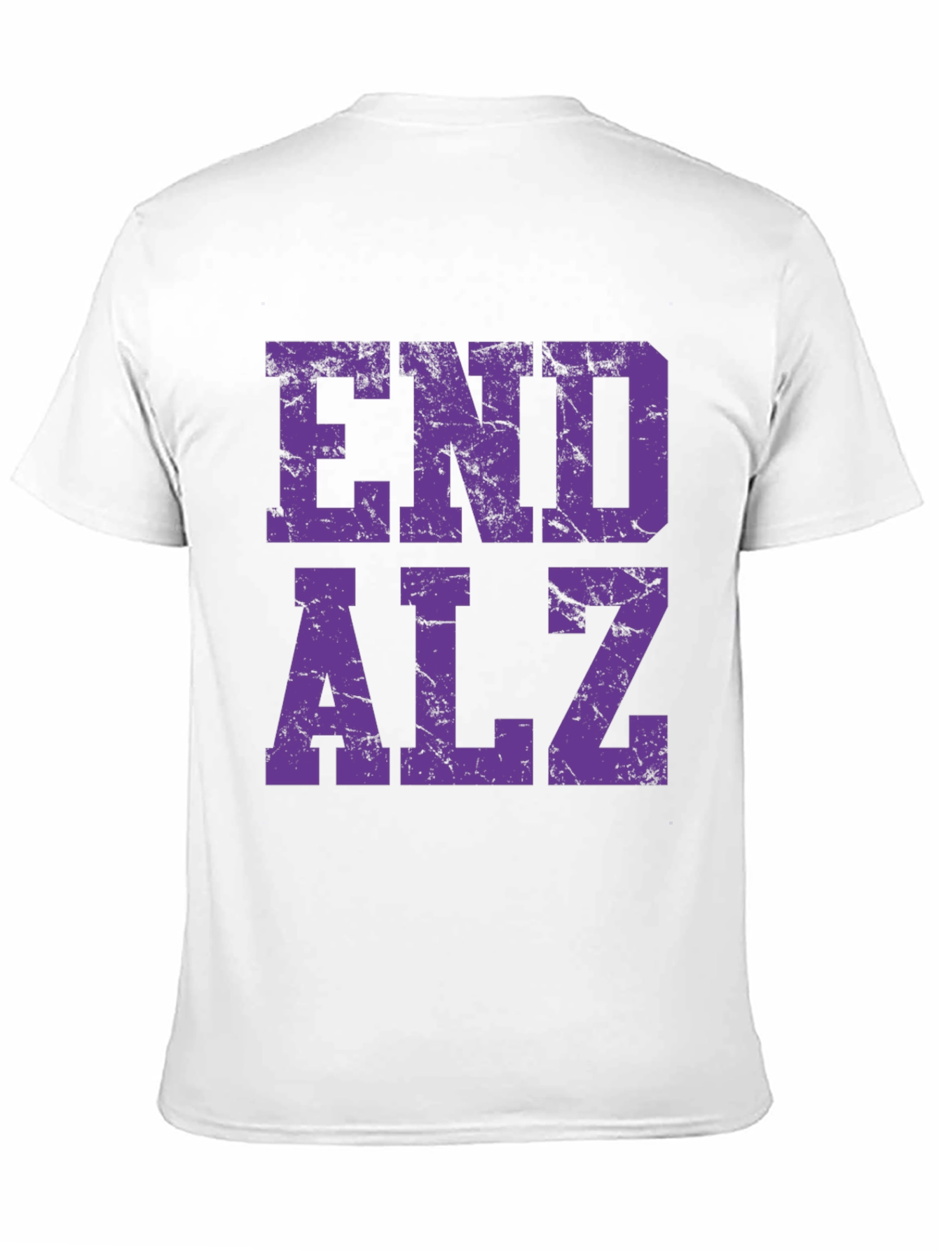 End ALZ Awareness T-Shirt - Black