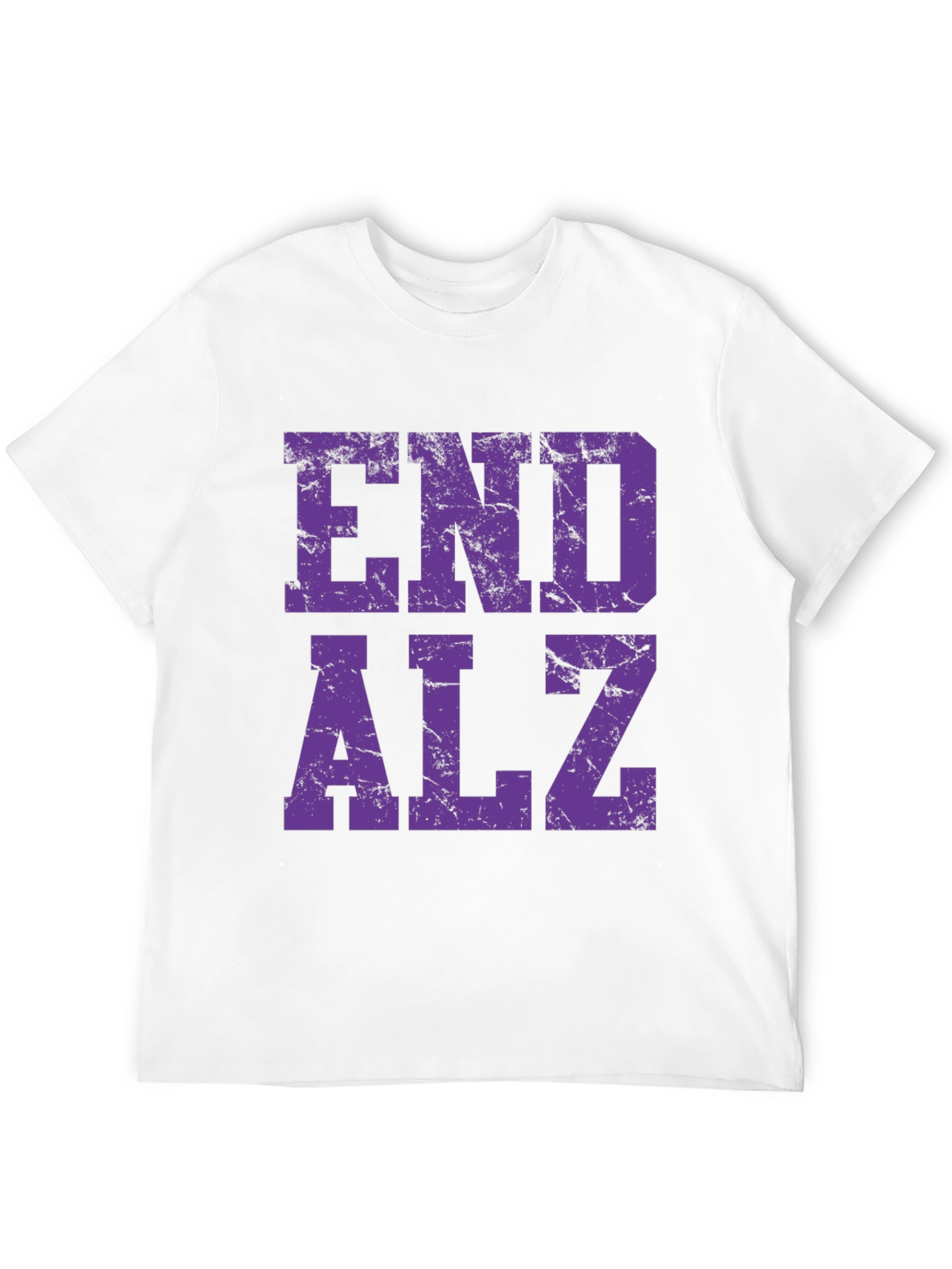 End ALZ Awareness T-Shirt - Black