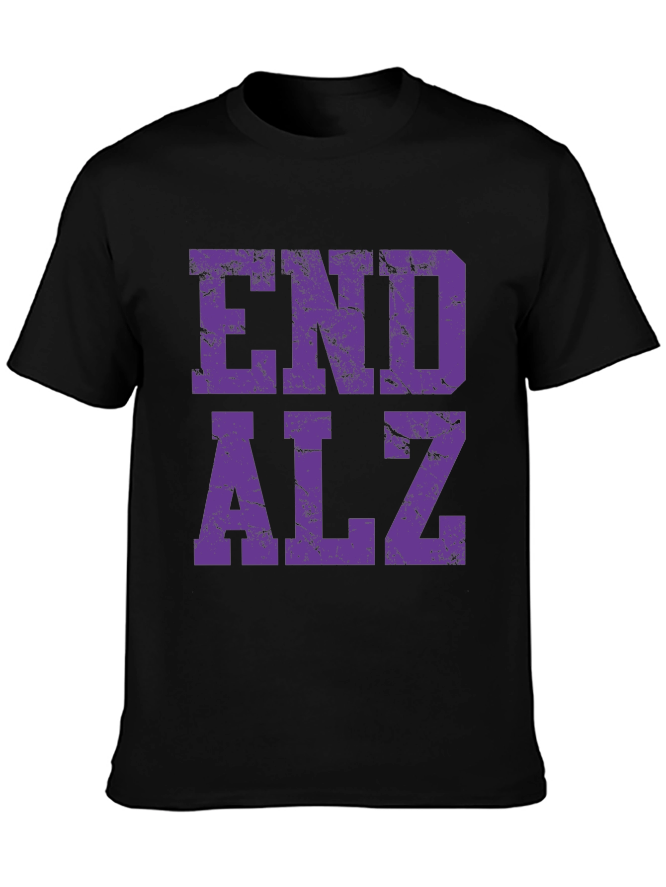 End ALZ Awareness T-Shirt - Black