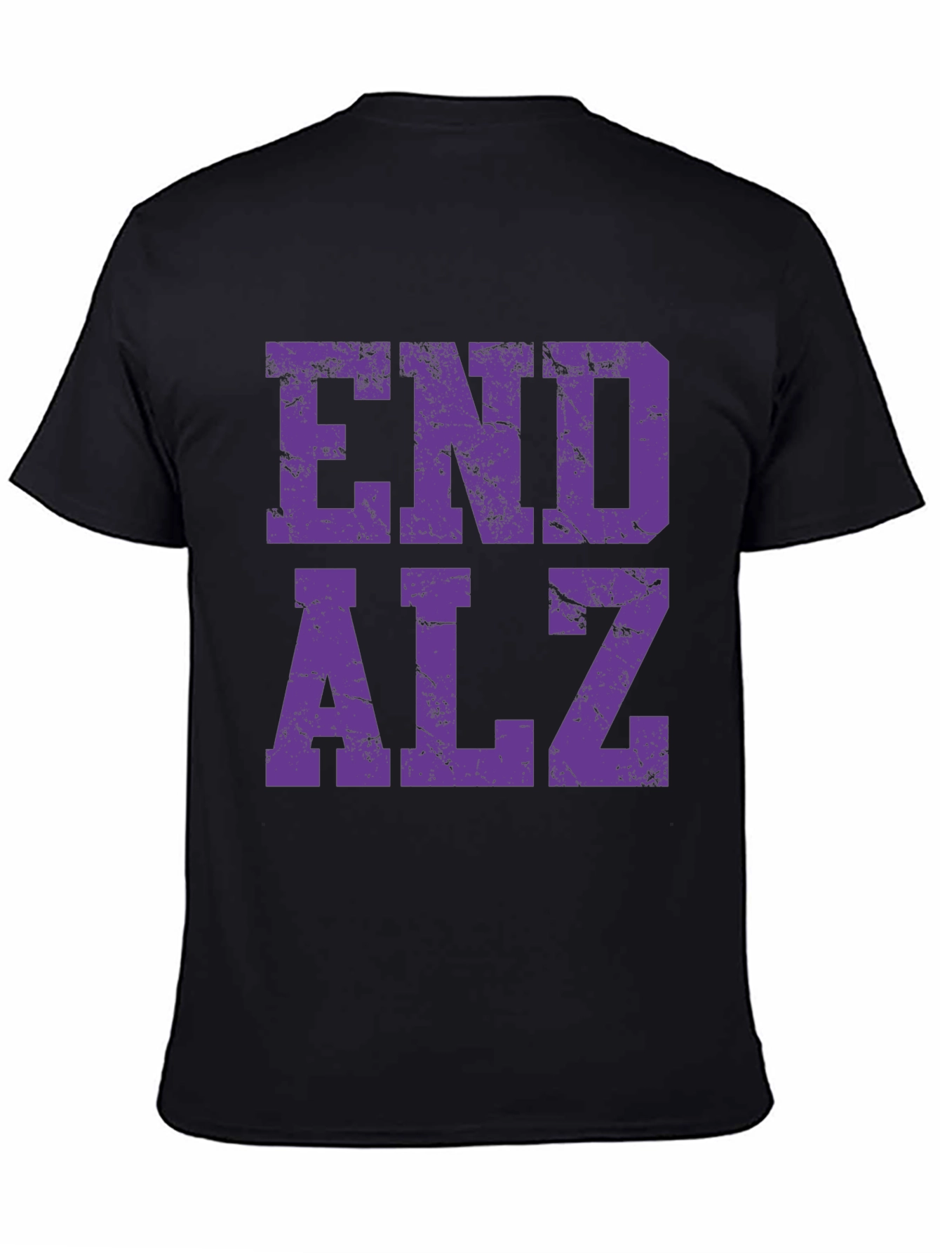 End ALZ Awareness T-Shirt - Black