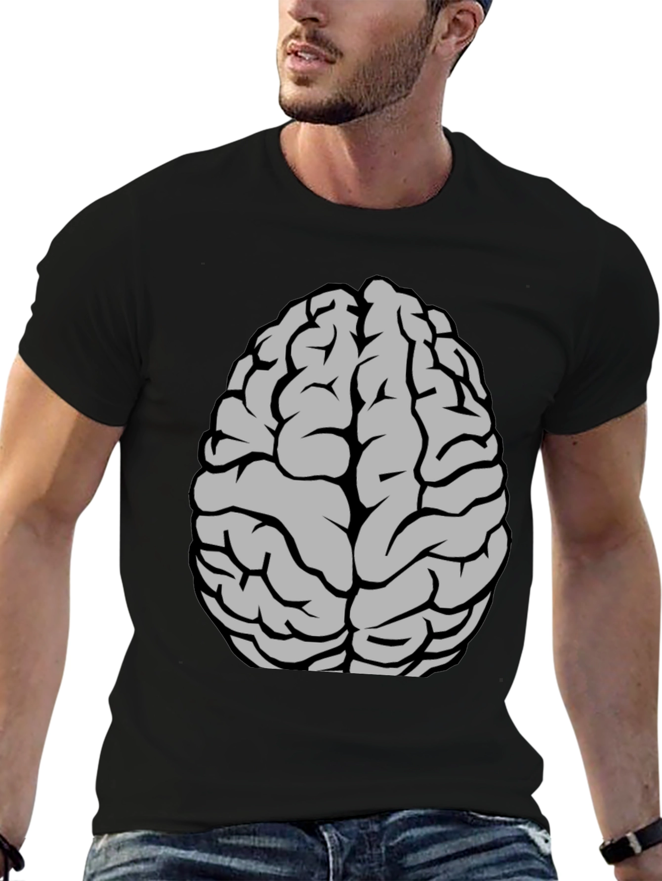 Brain Graphic T-Shirt - Clever & Comfy Tee