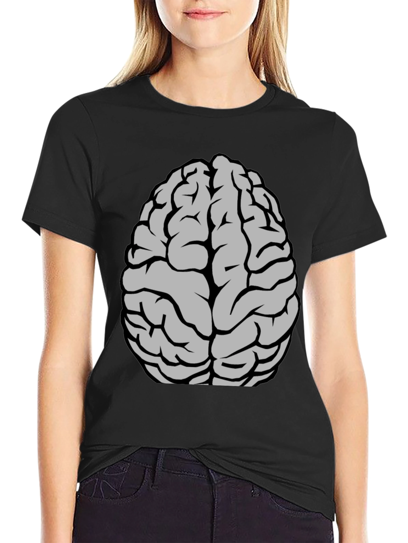 Brain Graphic T-Shirt - Clever & Comfy Tee