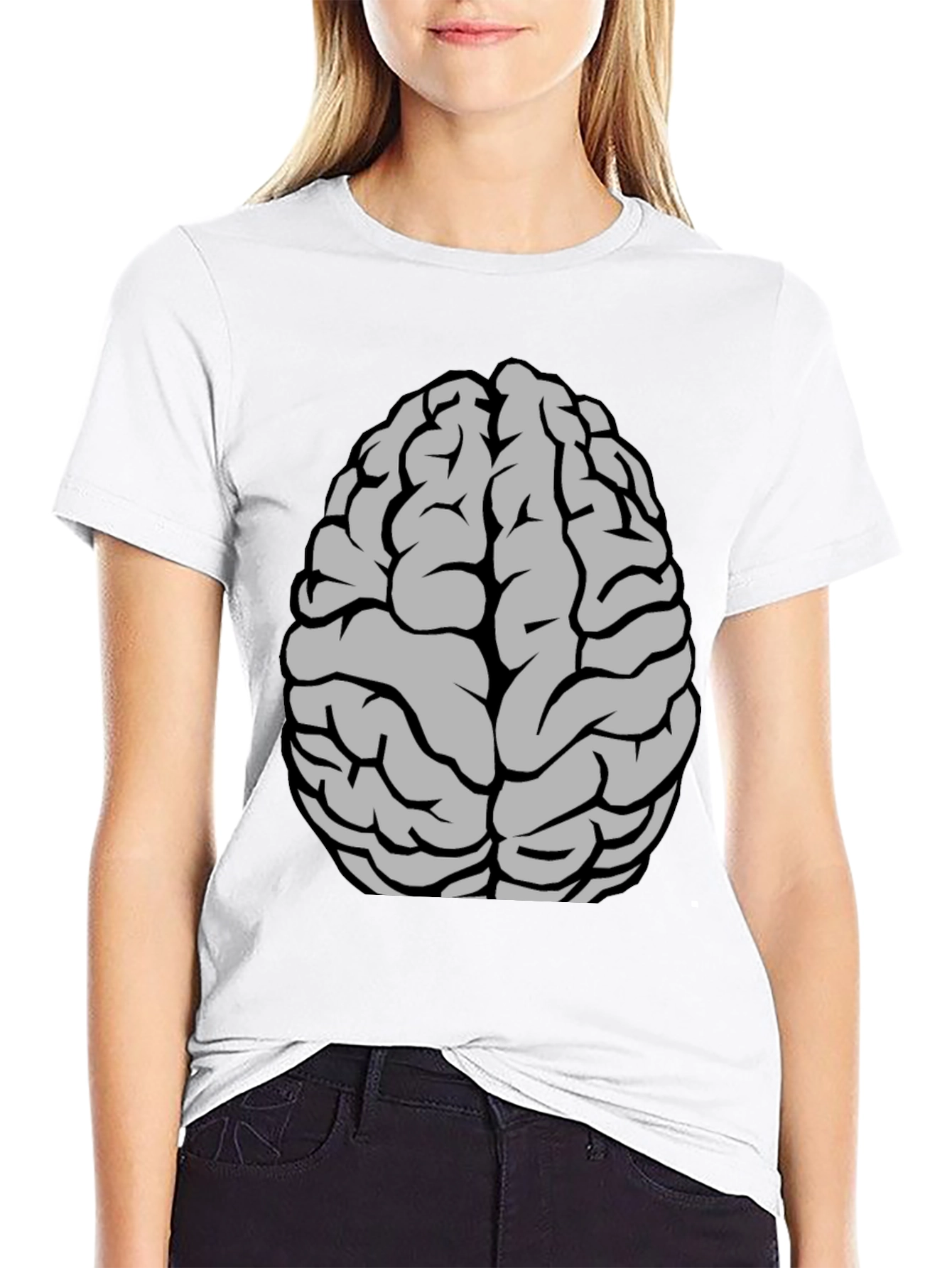 Brain Graphic T-Shirt - Clever & Comfy Tee