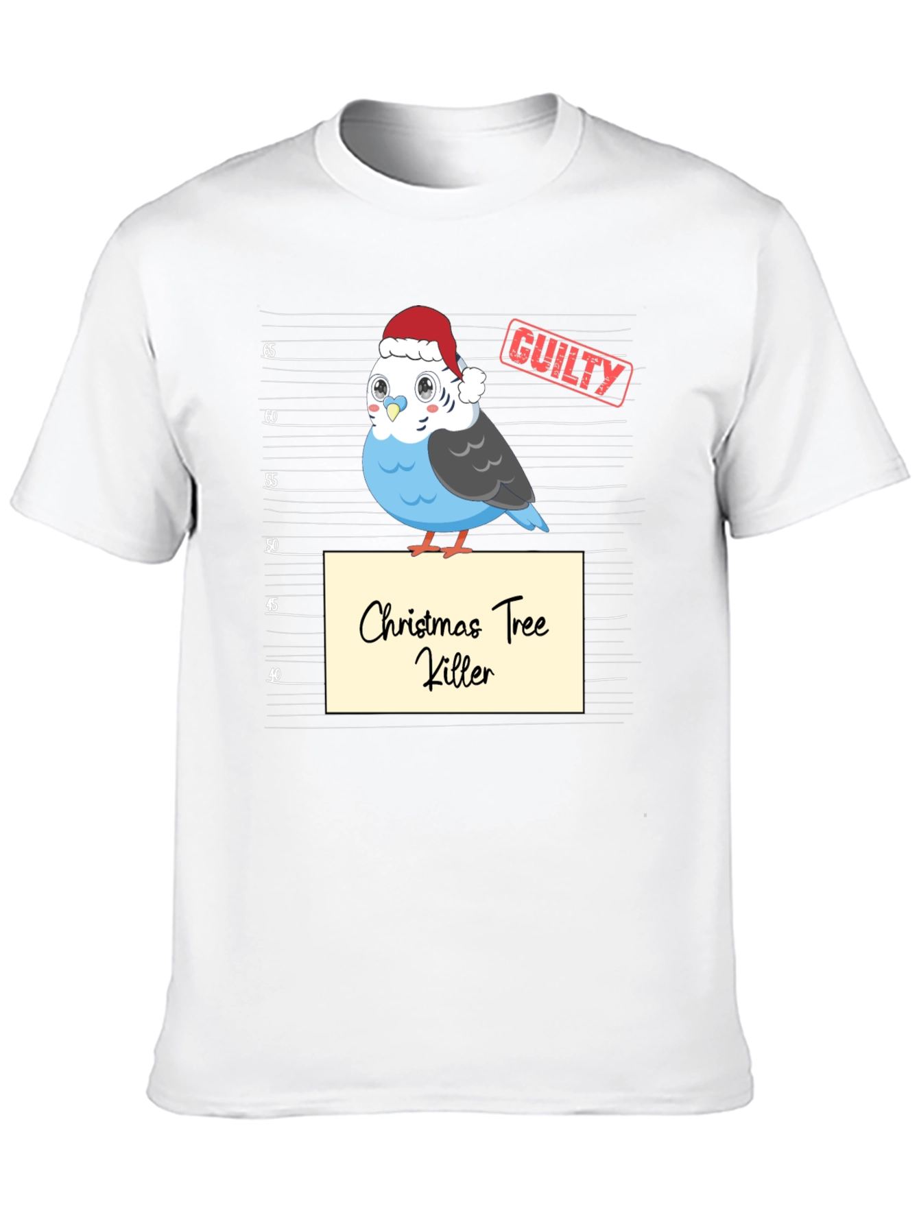 Christmas Tree Killer Bird T-Shirt
