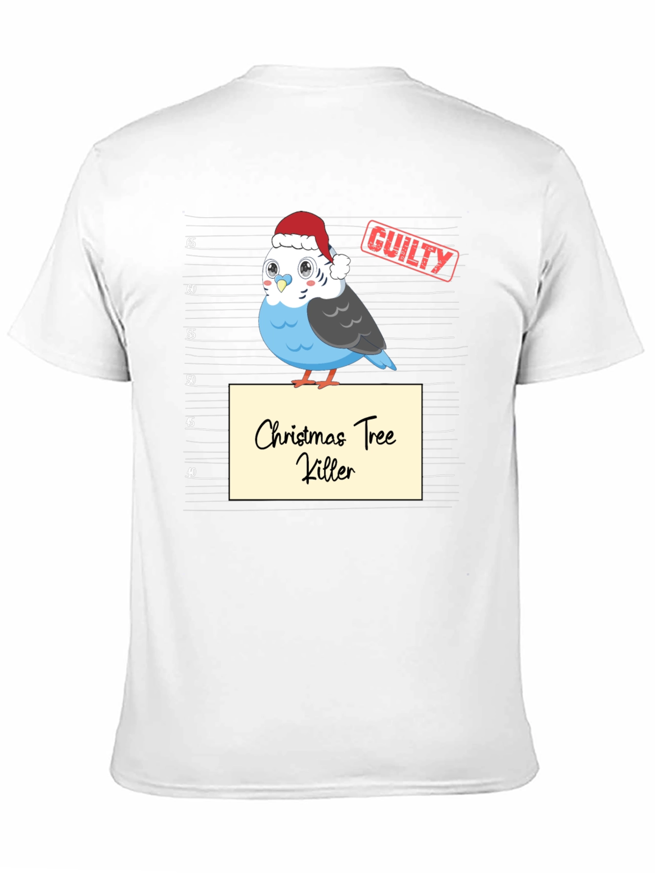 Christmas Tree Killer Bird T-Shirt
