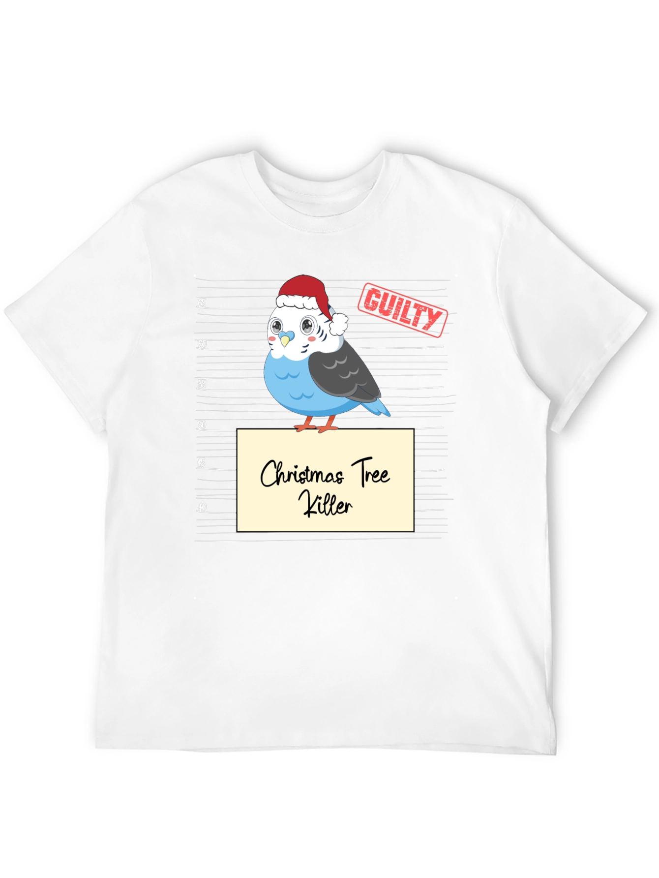 Christmas Tree Killer Bird T-Shirt