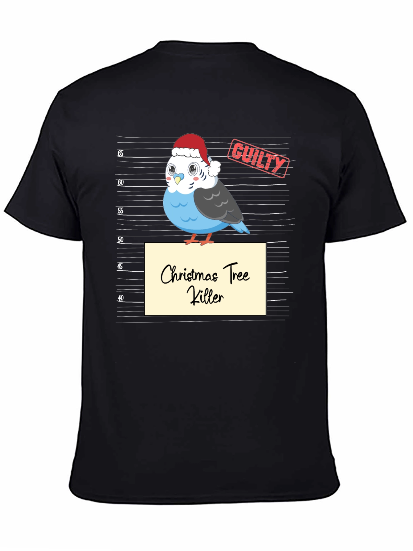 Christmas Tree Killer Bird T-Shirt