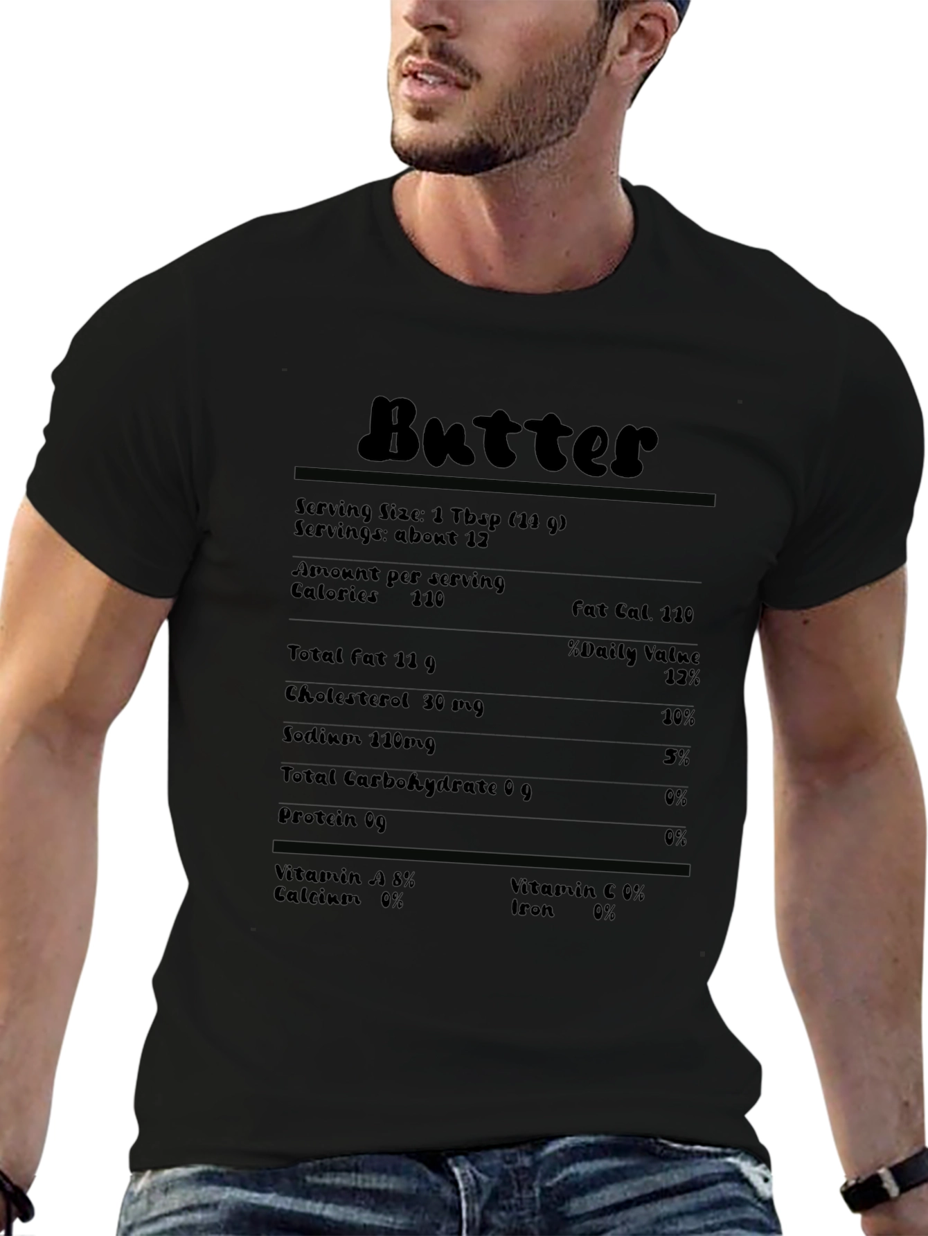 Butter Nutrition Facts T-Shirt