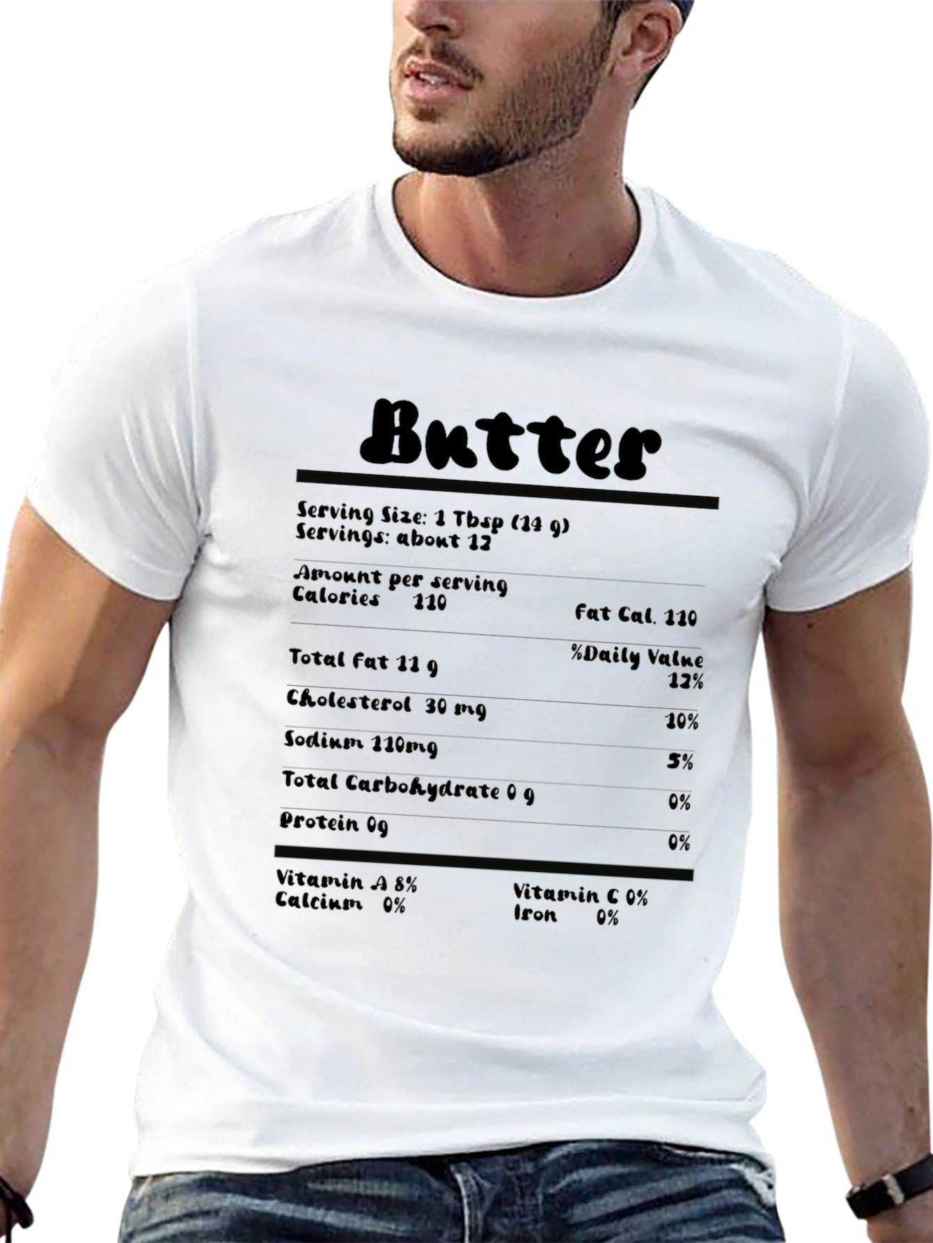 Butter Nutrition Facts T-Shirt