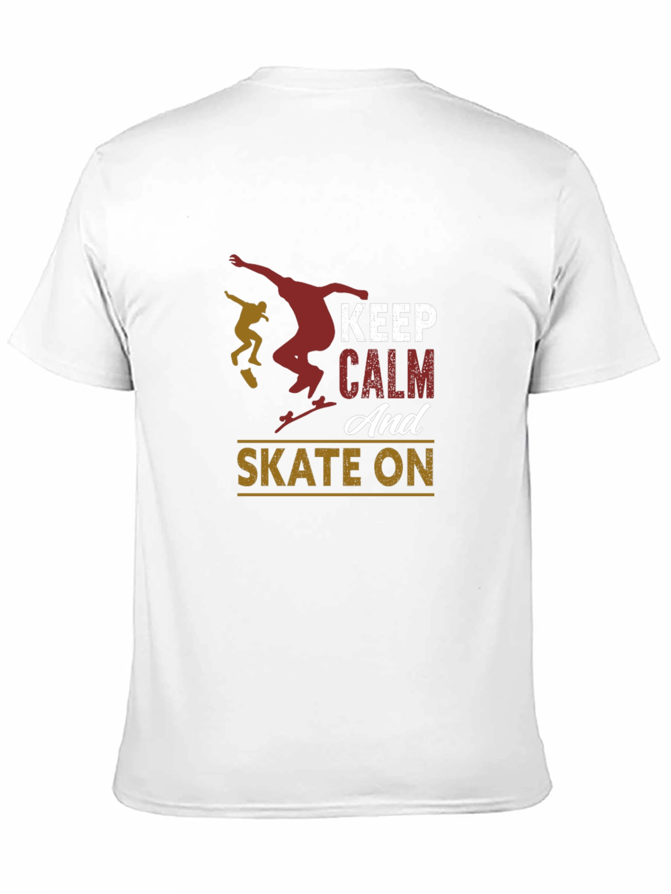 Keep Calm and Skate On T-Shirt