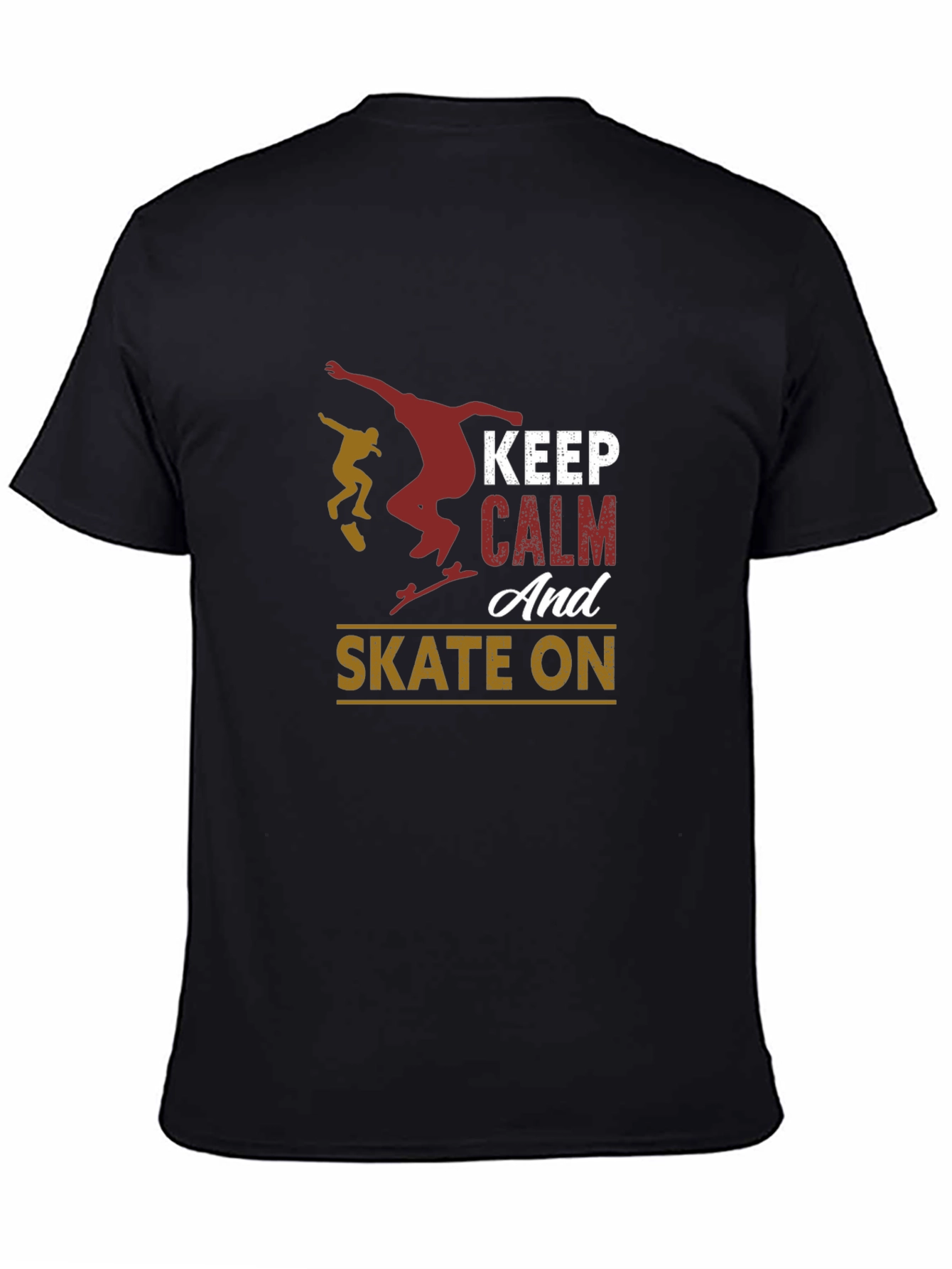 Keep Calm and Skate On T-Shirt