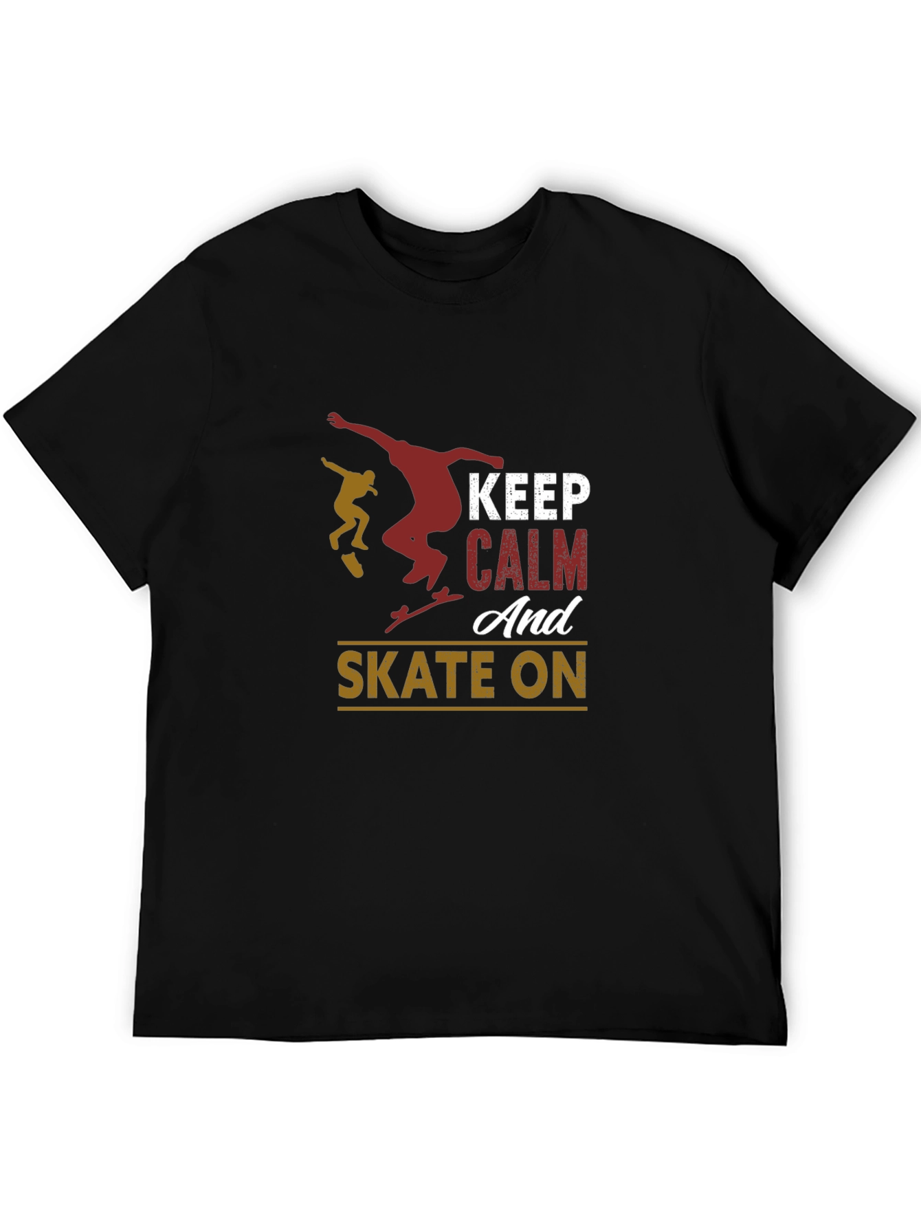 Keep Calm and Skate On T-Shirt