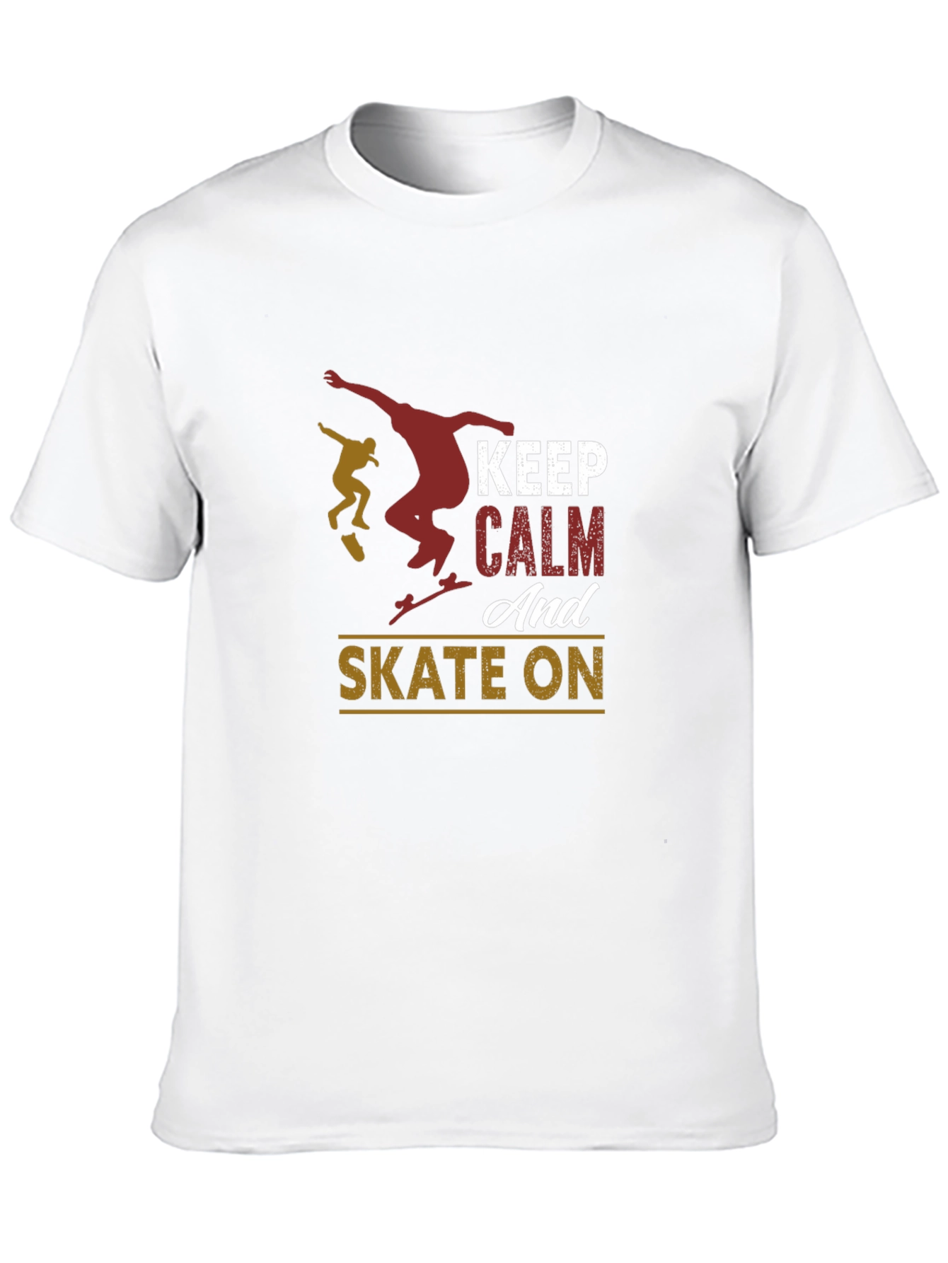 Keep Calm and Skate On T-Shirt