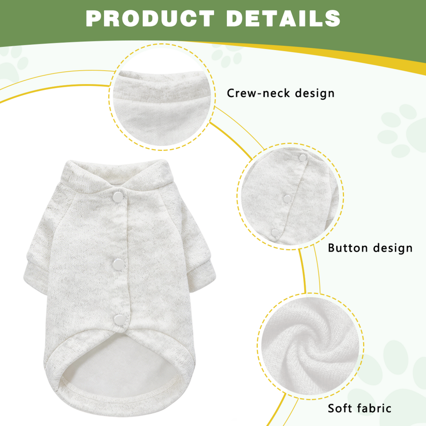 Mommy's Boy Cozy Pet Pullover Sweater, Cute Boy Puppy Outfit