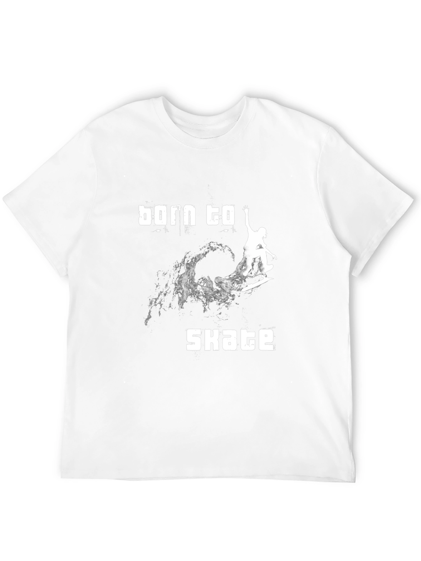 Born to Skate Graphic Tee - Black