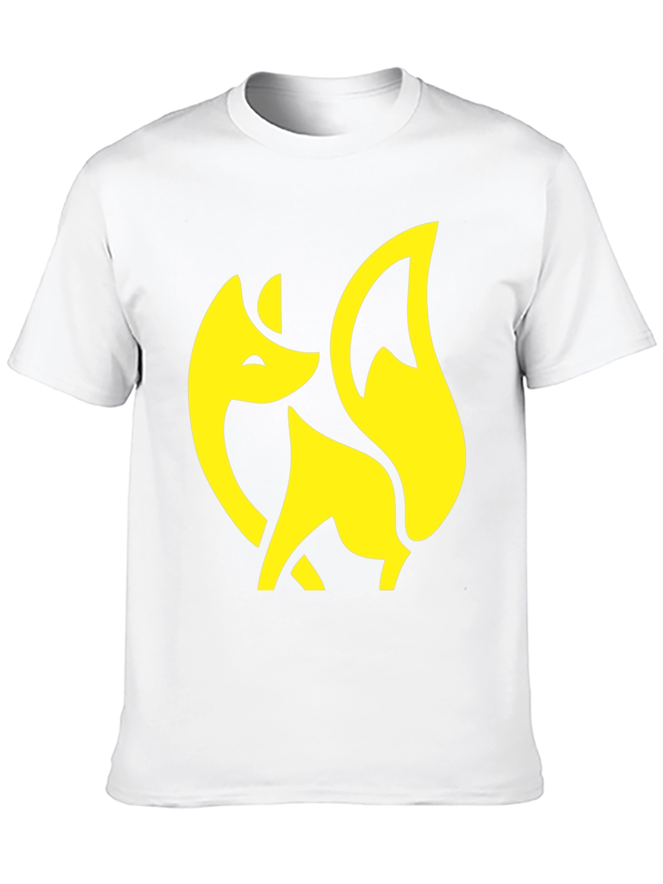 Fox Graphic Tee - Stylish Black T-Shirt
