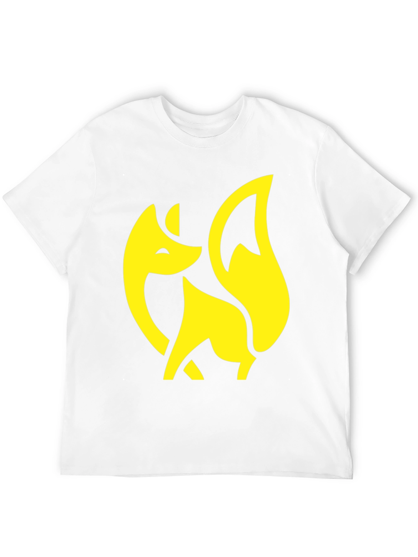 Fox Graphic Tee - Stylish Black T-Shirt