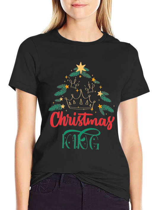 Christmas King Graphic Tee - Holiday Style