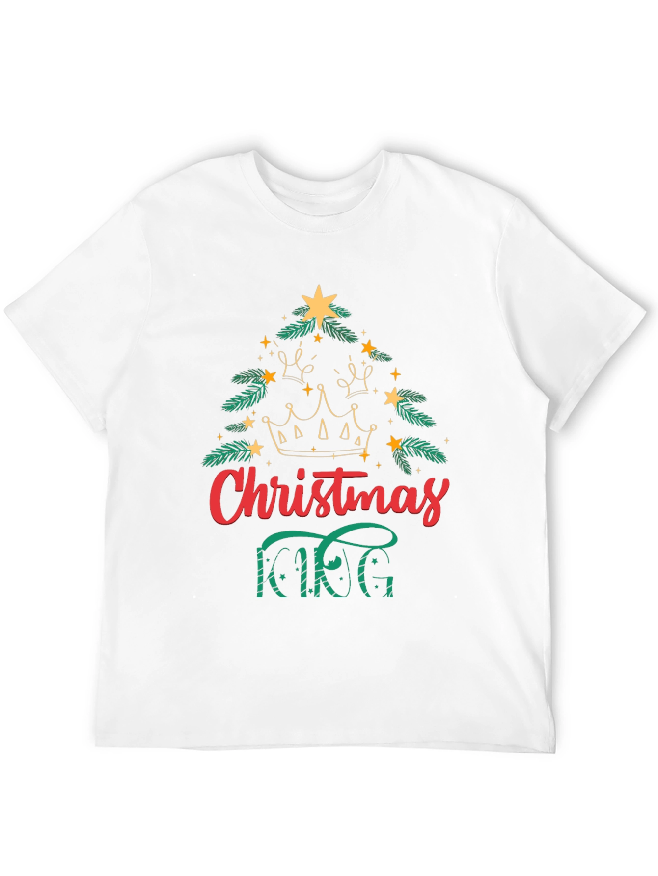Christmas King Graphic Tee - Holiday Style