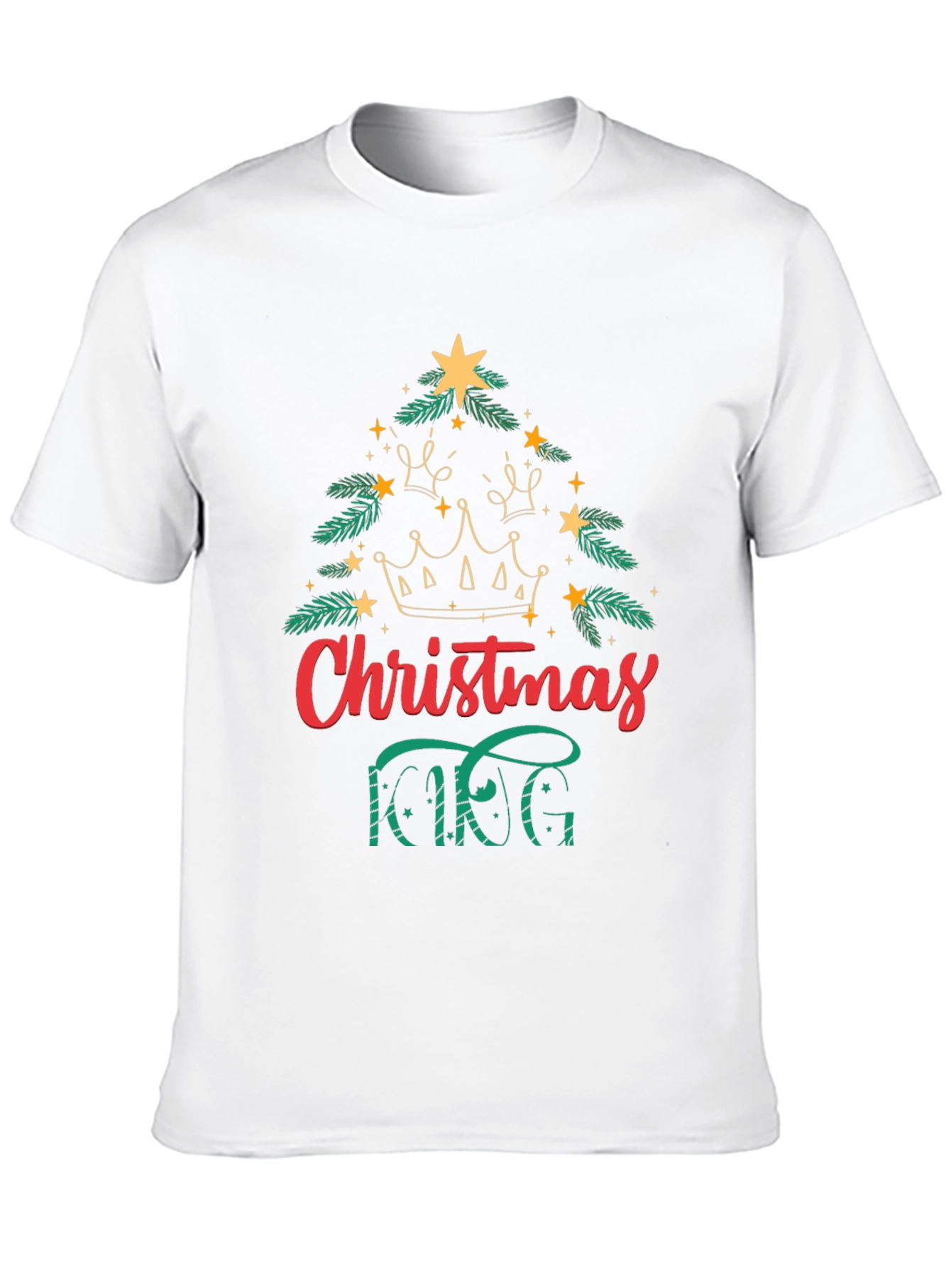 Christmas King Graphic Tee - Holiday Style