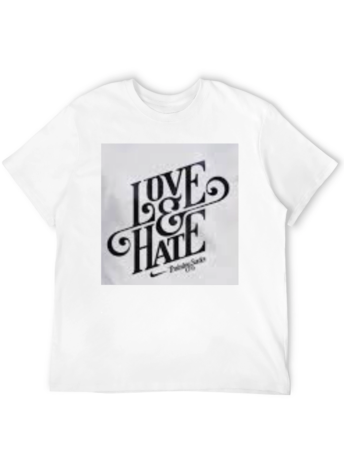 Love & Hate Graphic Tee - Trendy Style