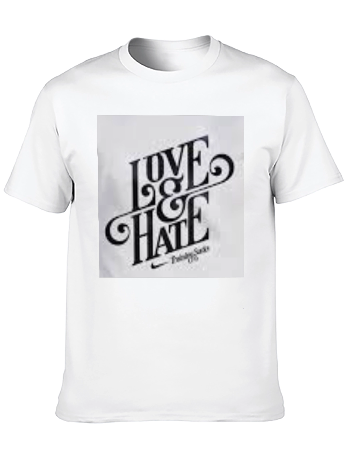 Love & Hate Graphic Tee - Trendy Style