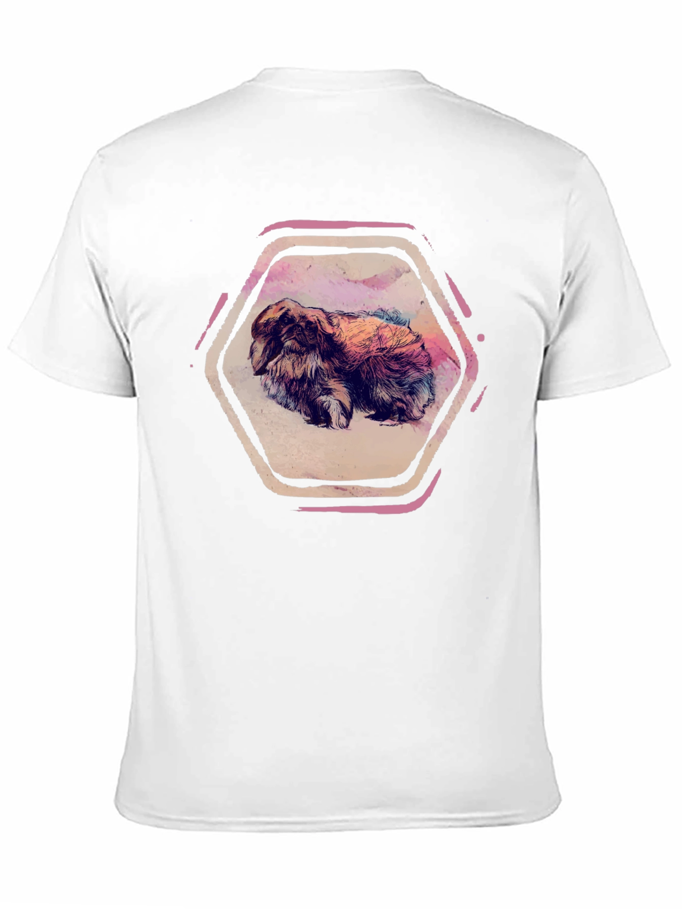 Rabbit Hexagon Graphic Tee