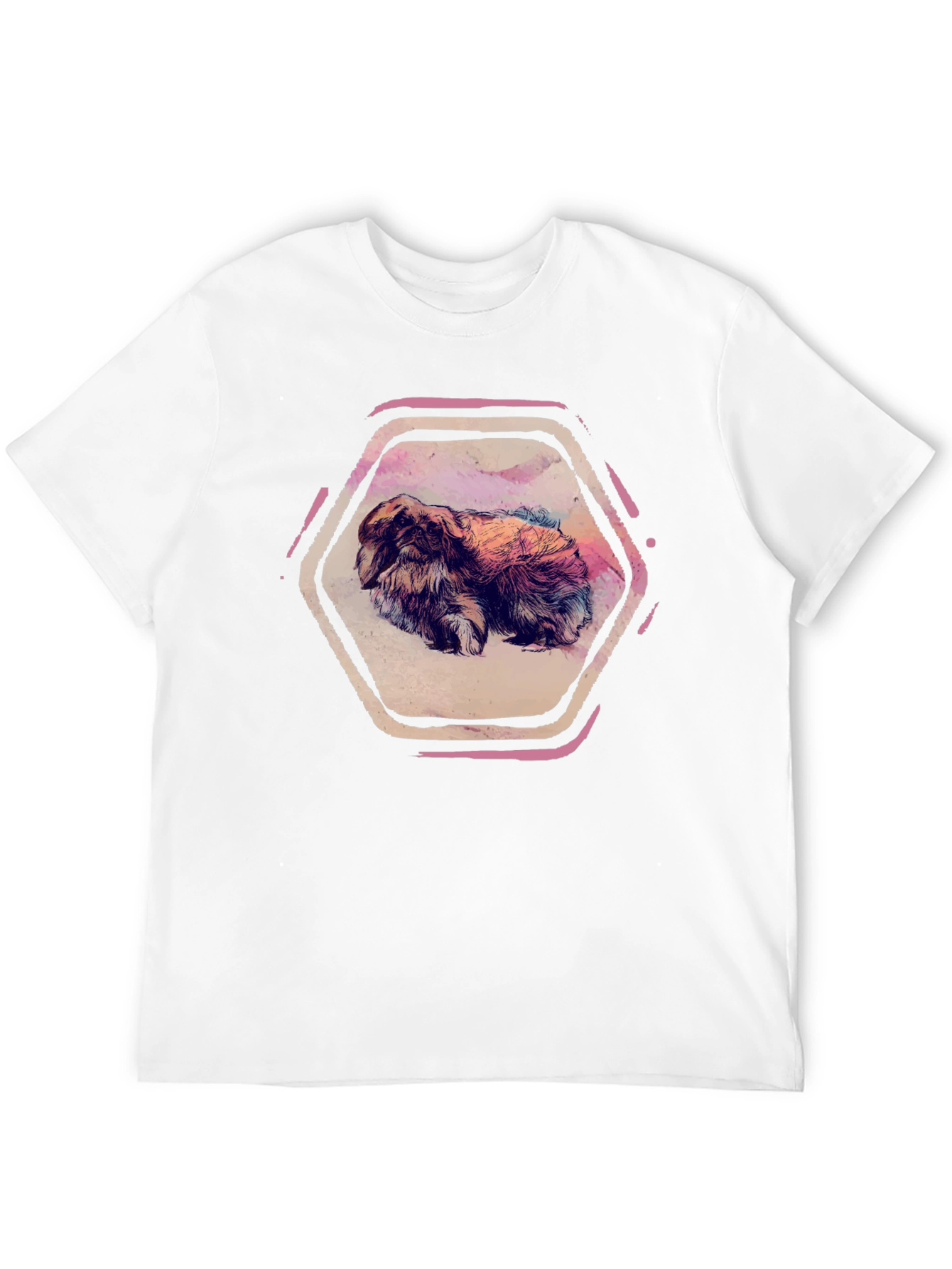 Rabbit Hexagon Graphic Tee