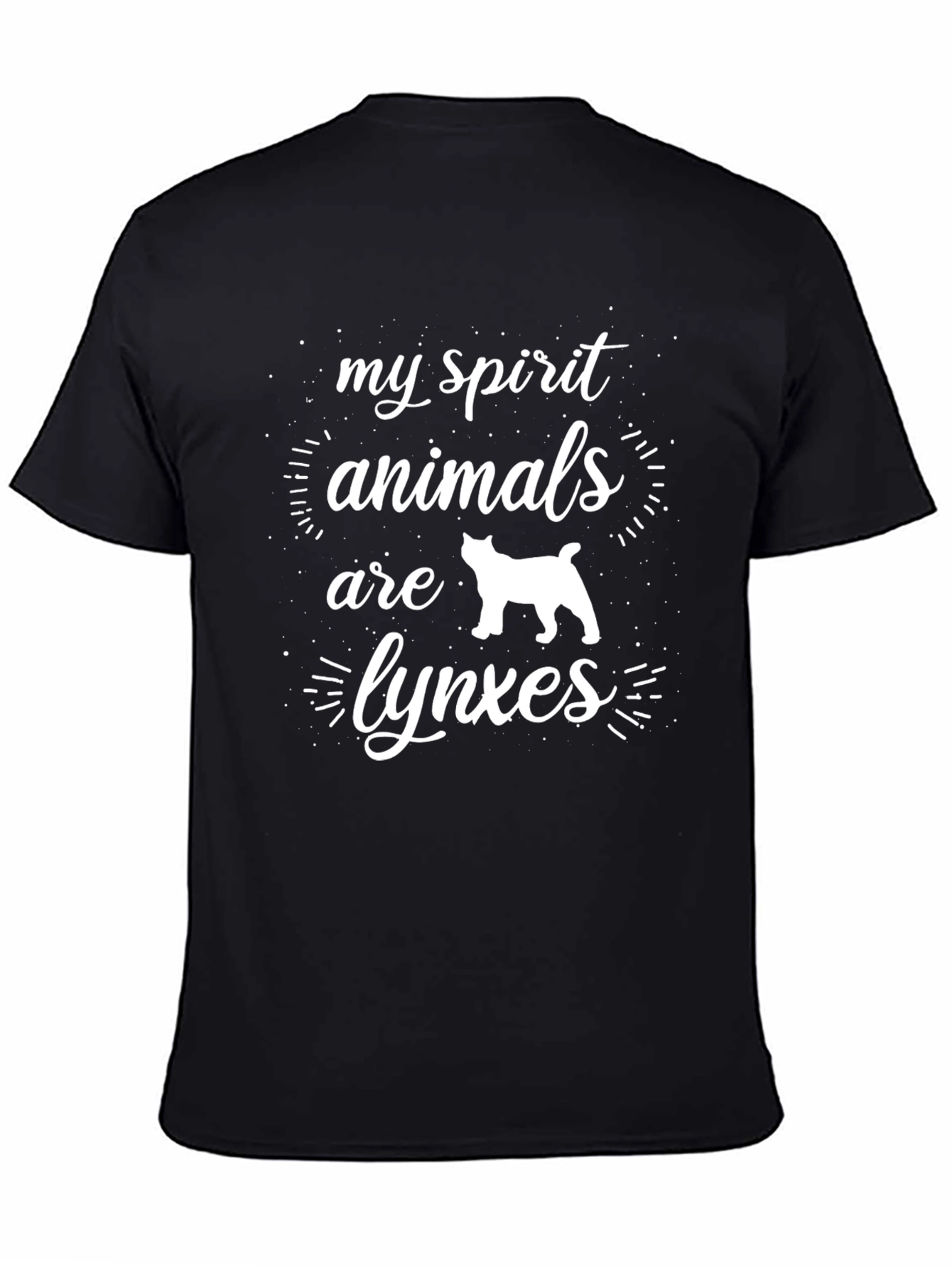 My Spirit Animals Are Lynxes Graphic Tee