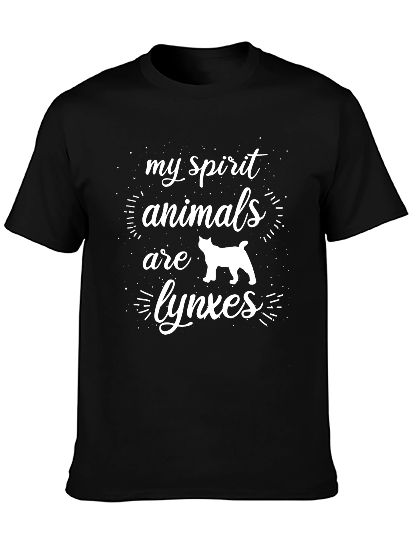 My Spirit Animals Are Lynxes Graphic Tee