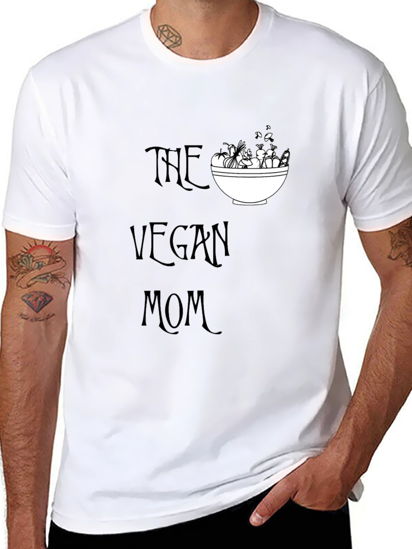 Vegan Mom Graphic T-Shirt