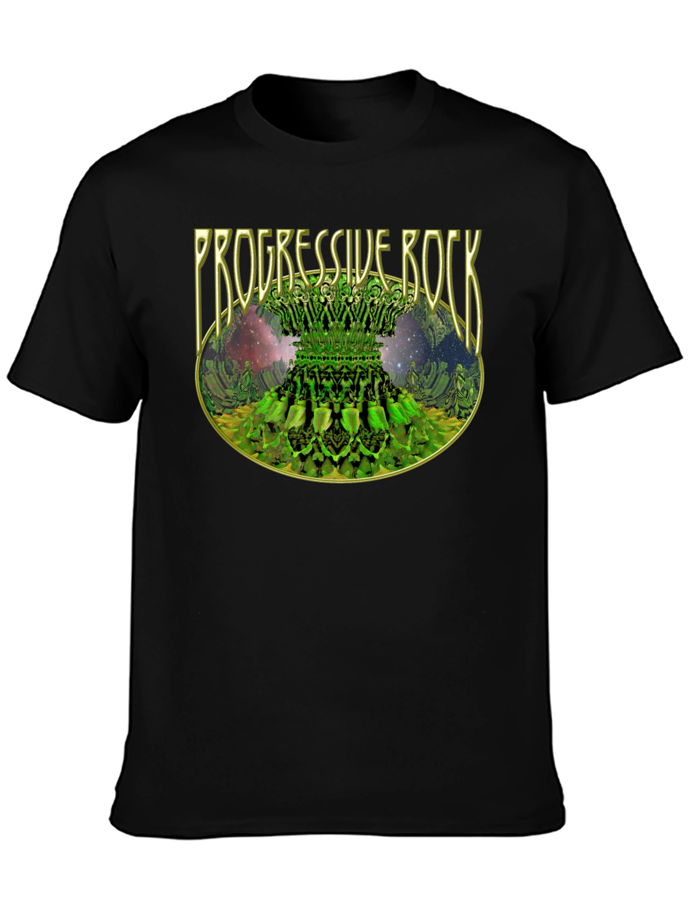 Progressive Rock Graphic Tee - Black
