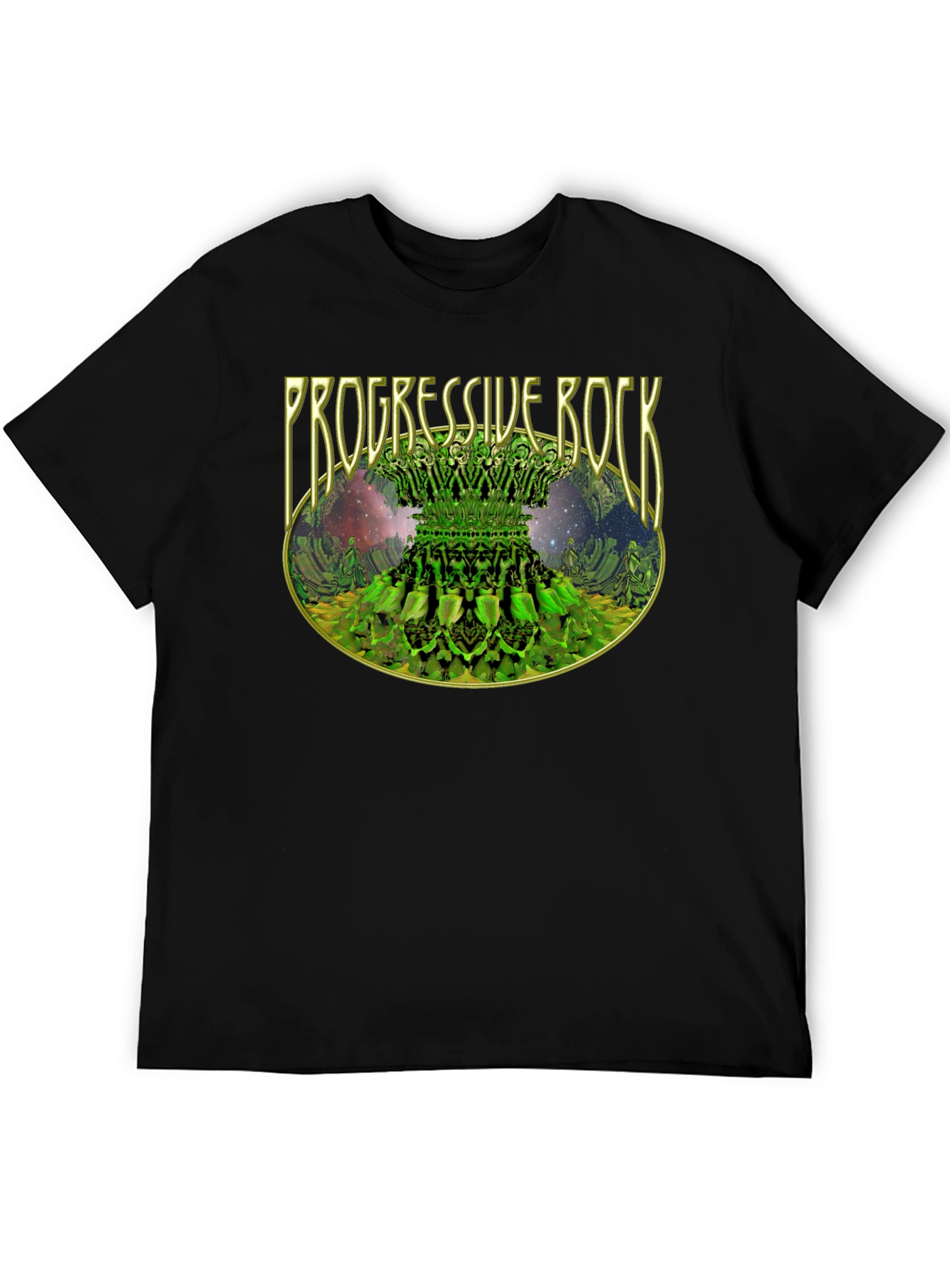 Progressive Rock Graphic Tee - Black