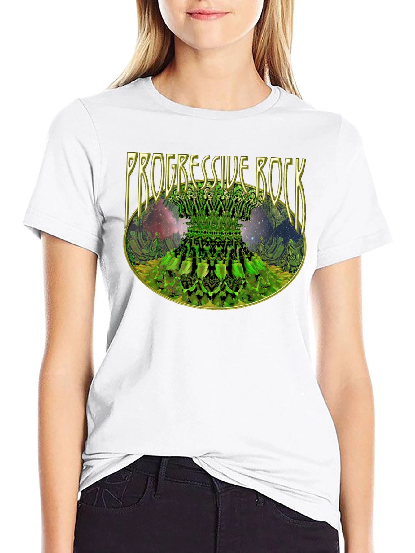 Progressive Rock Graphic Tee - Black