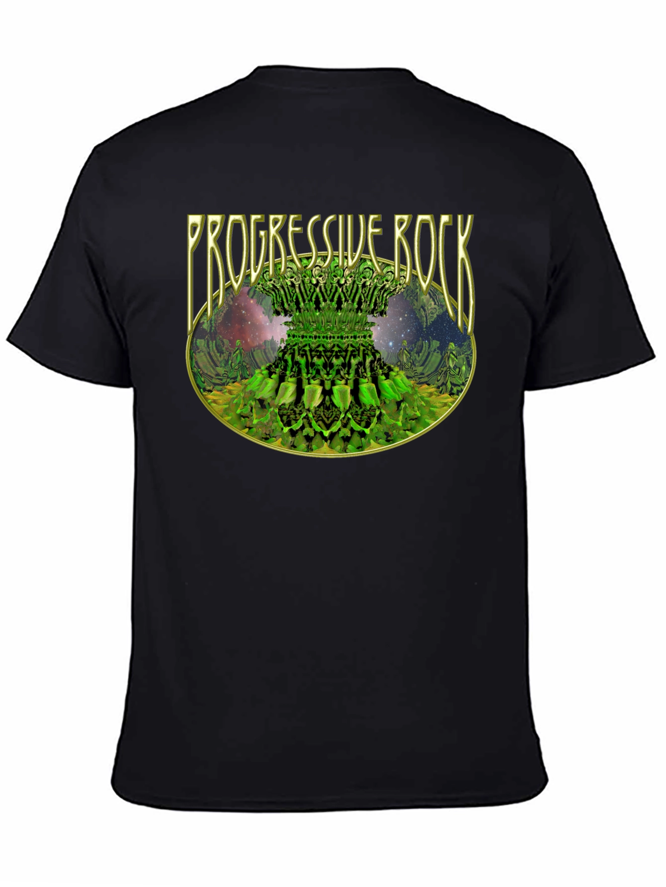 Progressive Rock Graphic Tee - Black