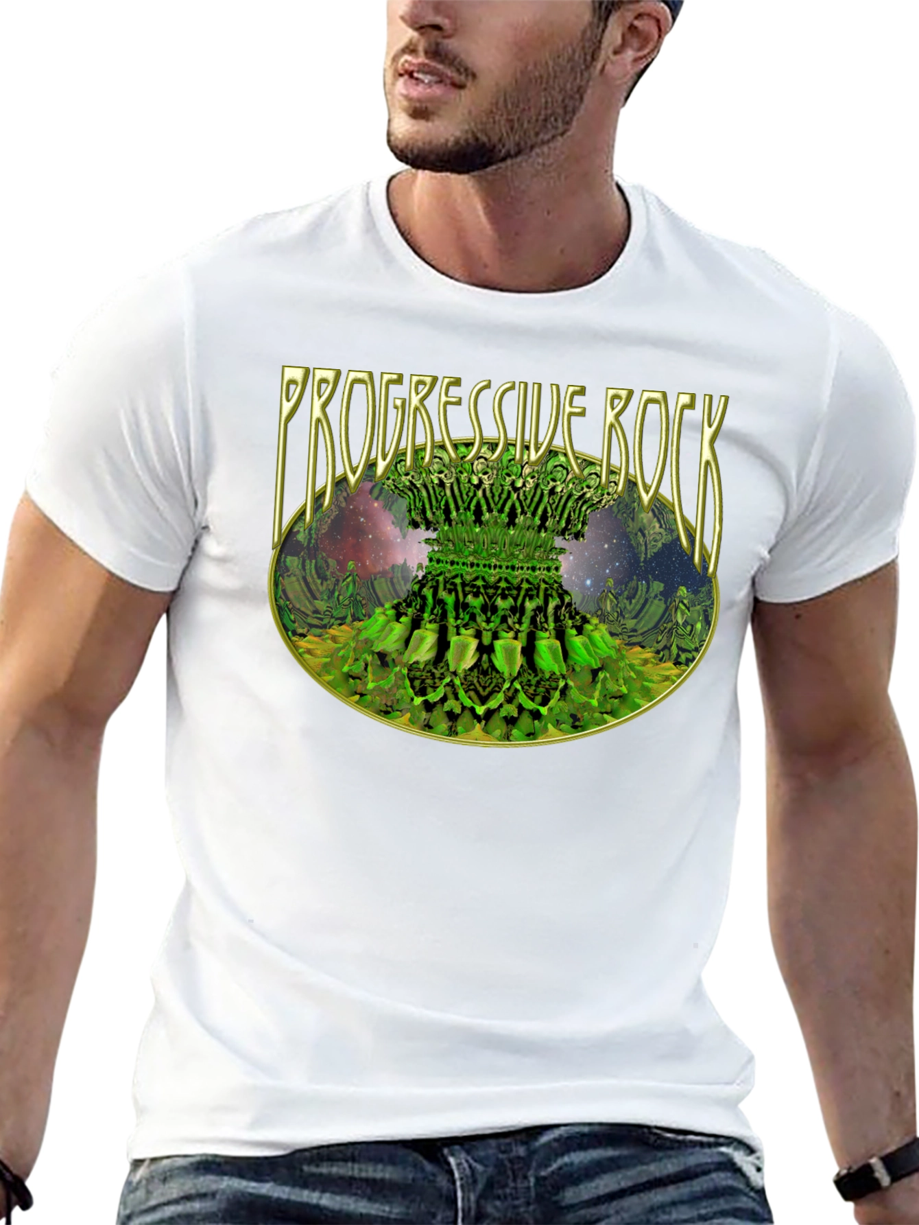 Progressive Rock Graphic Tee - Black