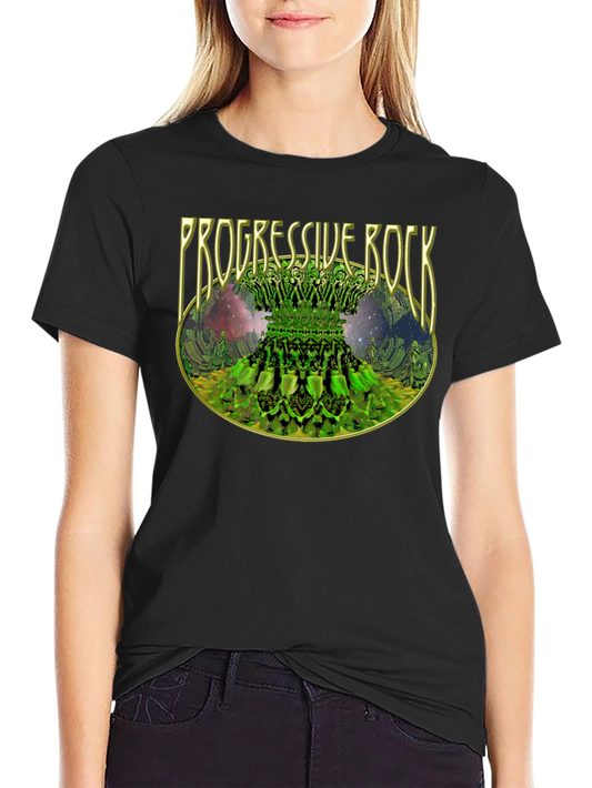 Progressive Rock Graphic Tee - Black