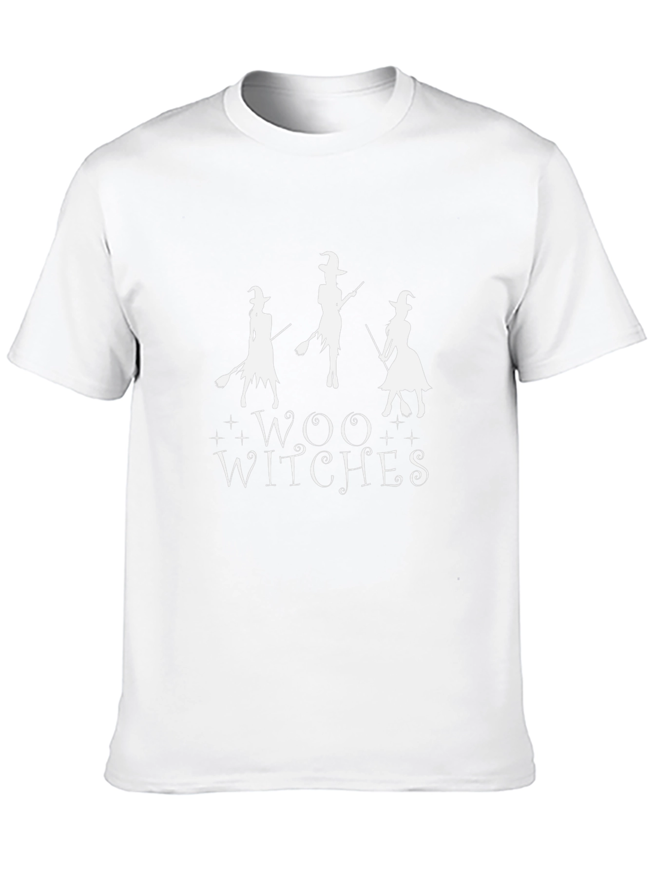 Woo Witches Graphic T-Shirt - Halloween Fashion