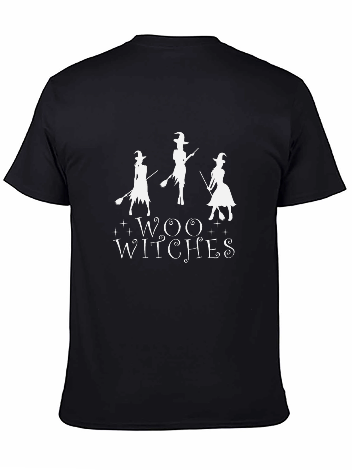 Woo Witches Graphic T-Shirt - Halloween Fashion
