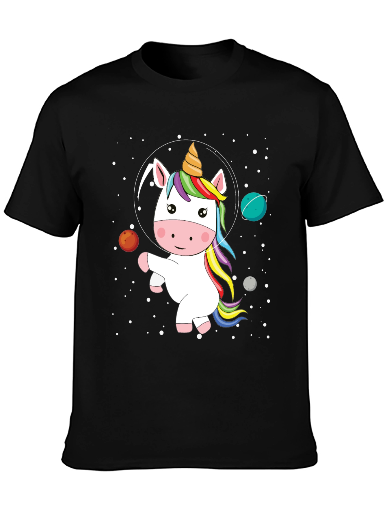 Unicorn in Space Graphic Tee