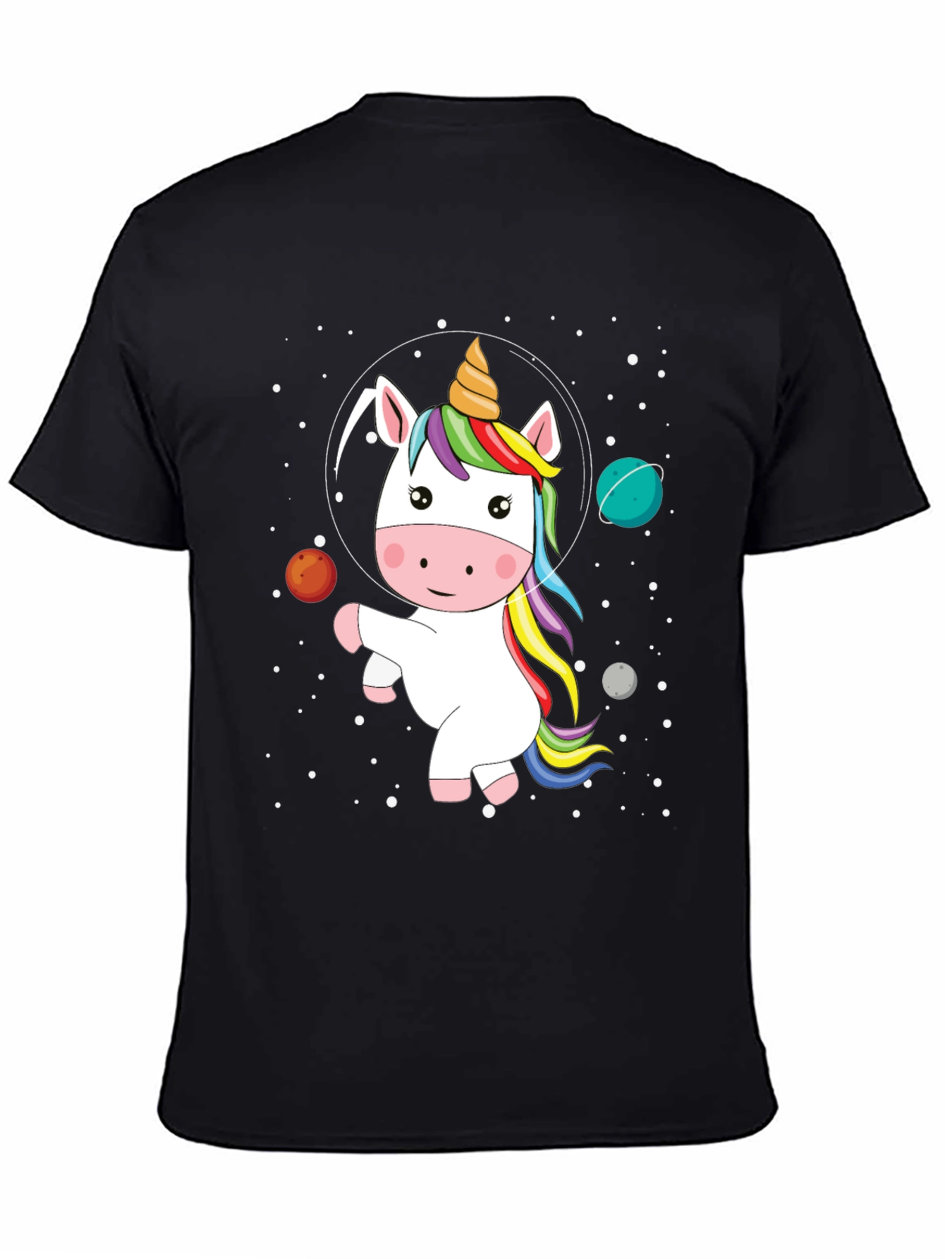 Unicorn in Space Graphic Tee