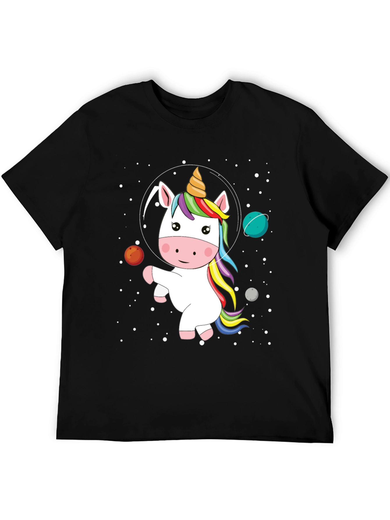 Unicorn in Space Graphic Tee