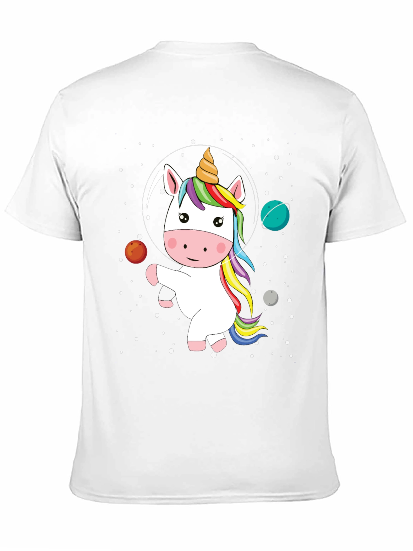 Unicorn in Space Graphic Tee